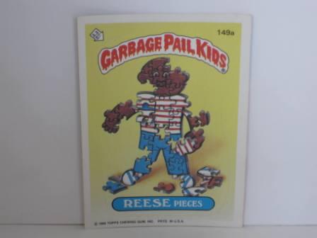 149a REESE Pieces 1986 Topps Garbage Pail Kids Card
